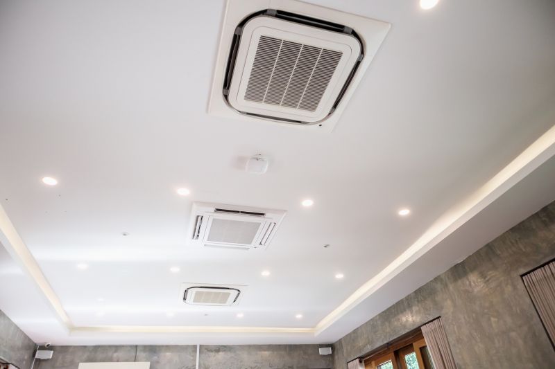 Ceiling Heat Installation