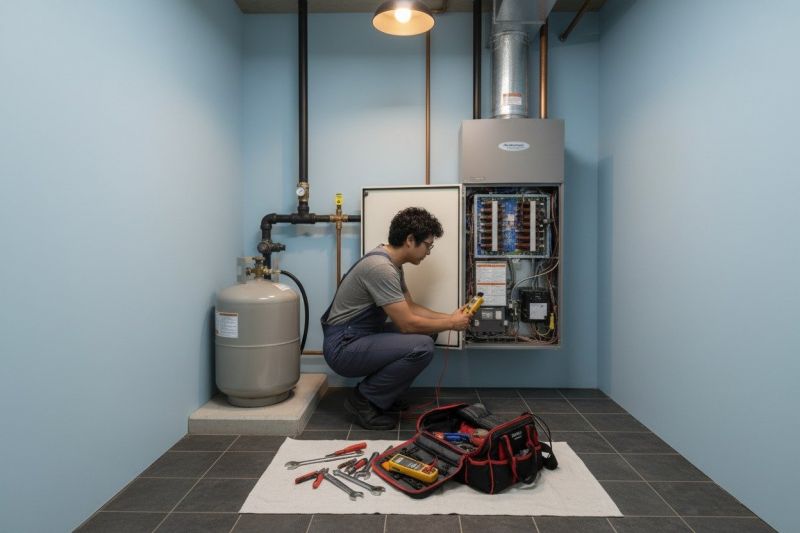 Gas Heating Repair detail