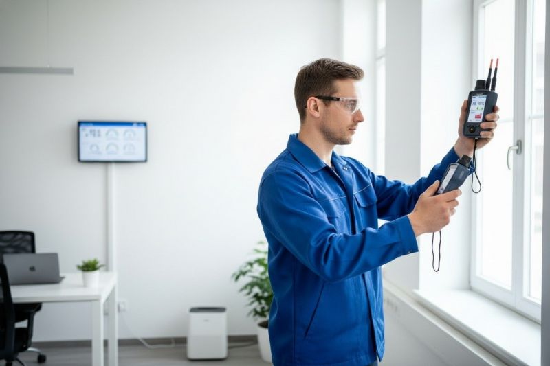 Mold Air Testing detail