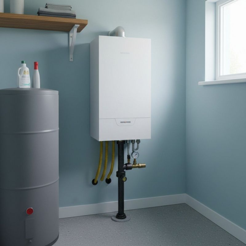 Propane Boiler Repair detail