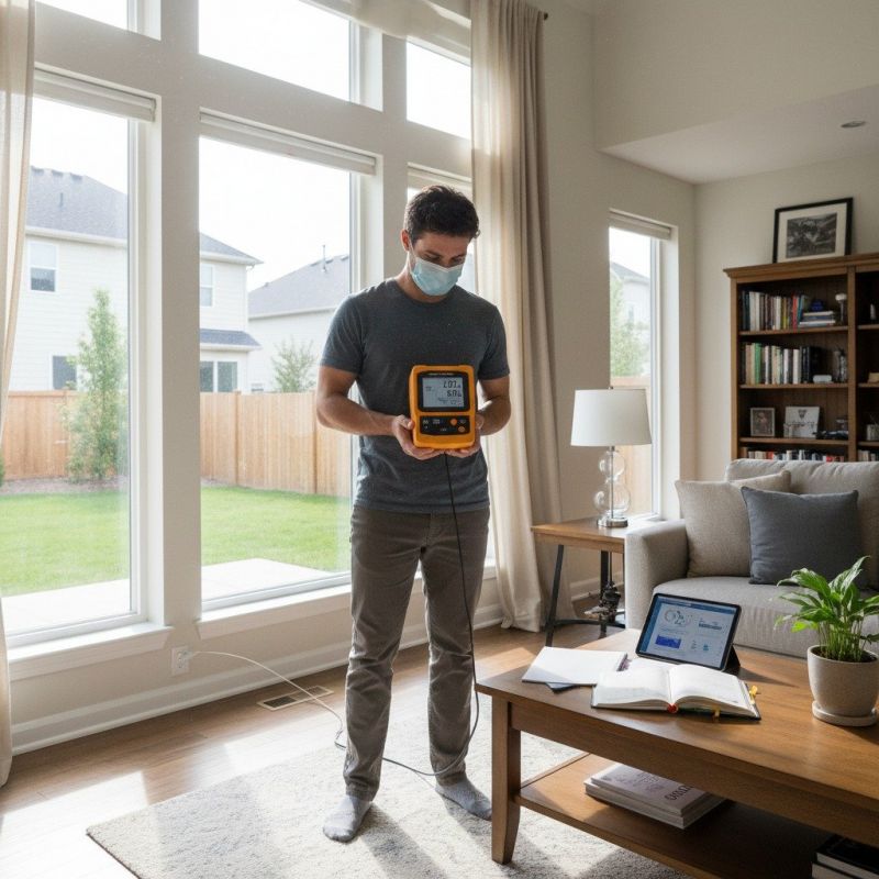 Residential Air Testing detail