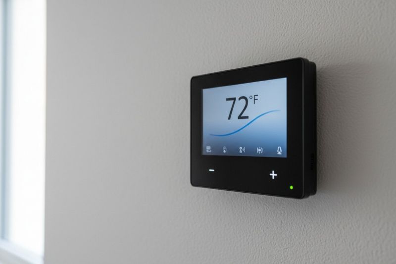 Wall Thermostat Installation detail