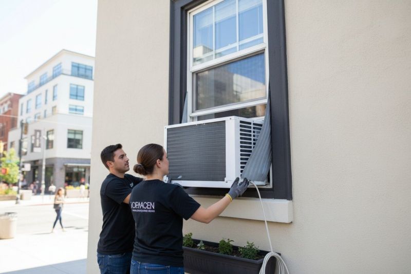 Window Air Conditioner Installation detail